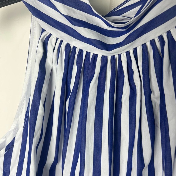 J. Crew Striped Halter Wide Leg Jumpsuit size 4 - Picture 10 of 16